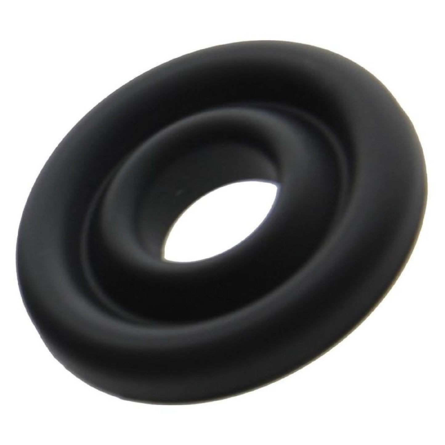 Silicone Donut Cushion Black for Pump Cylinder 1.75in-2.15in Dia