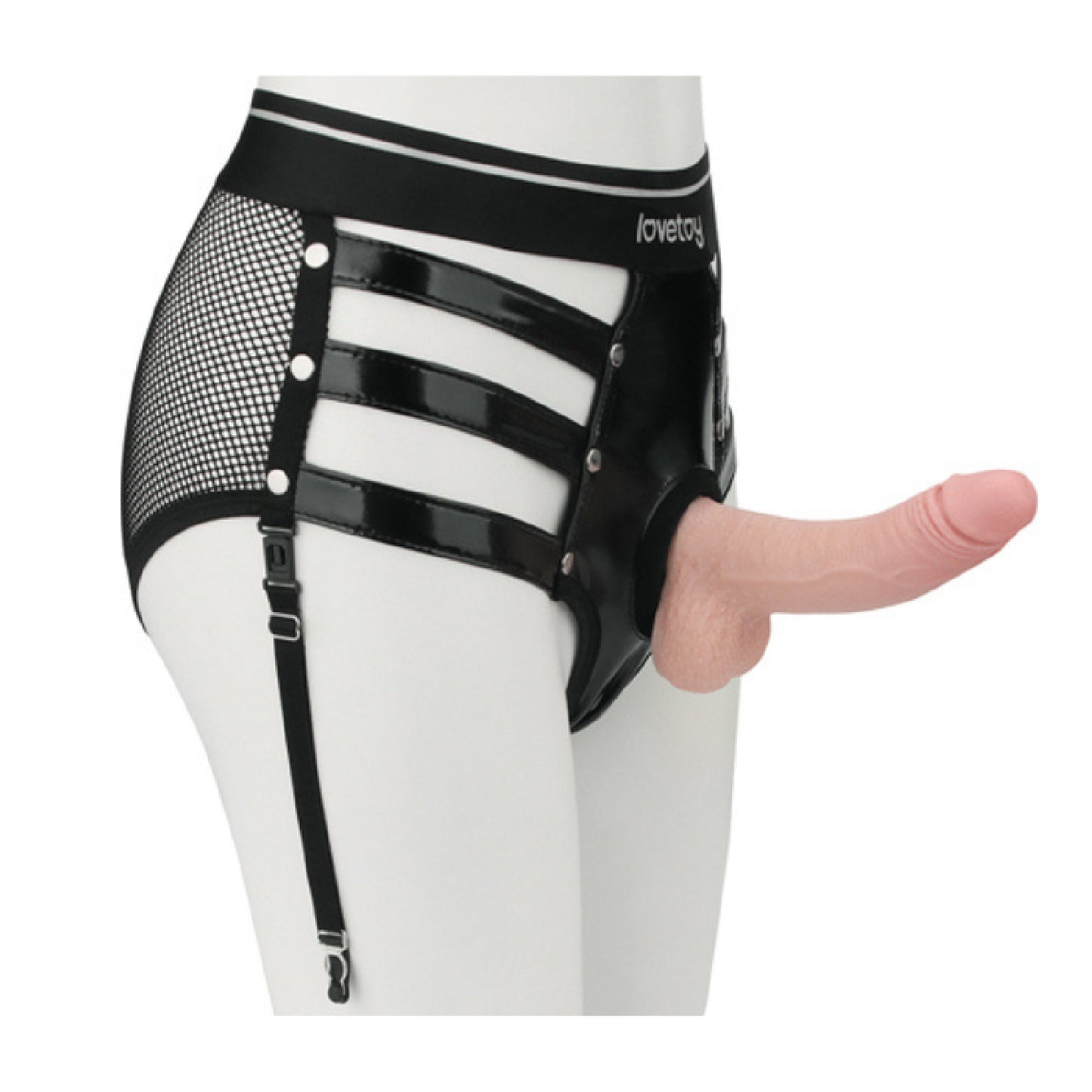 Rebellion Reign Iconic Harness Strap On Set L/XL