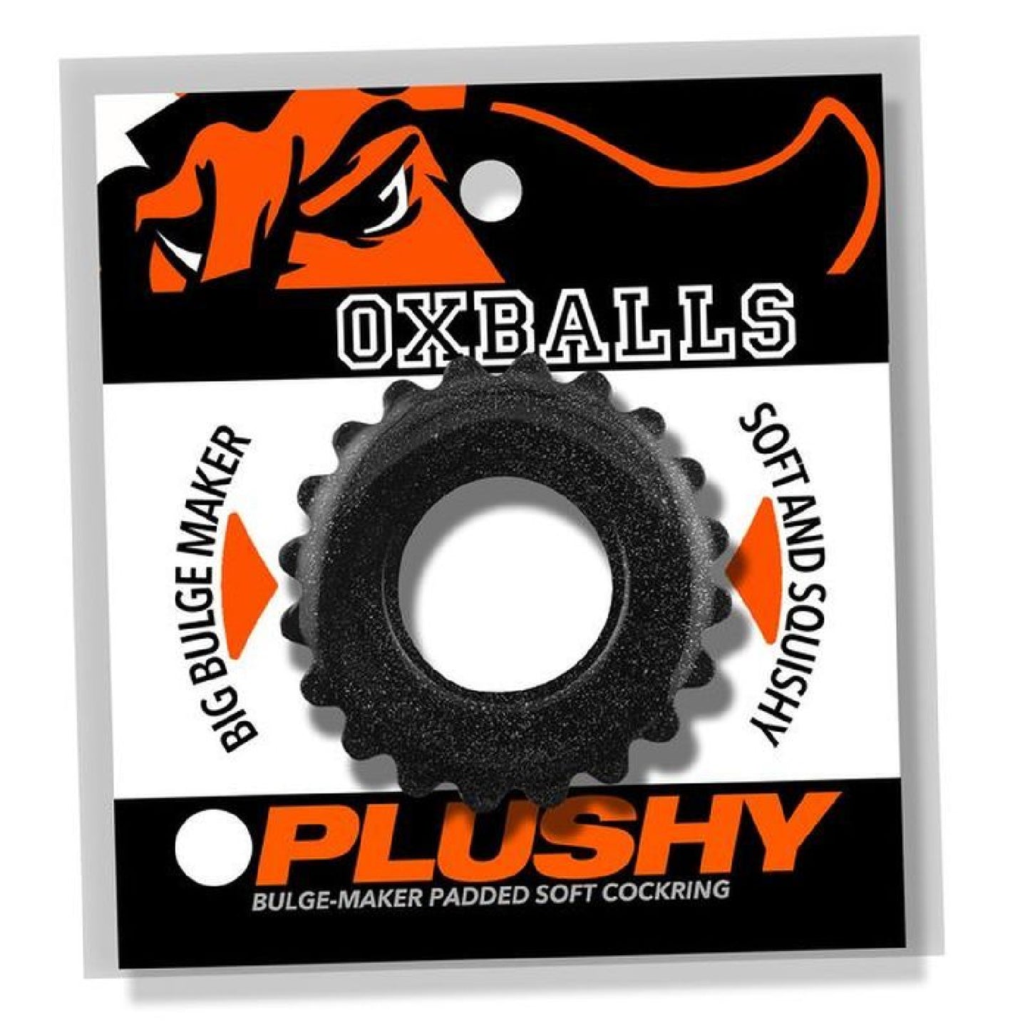 Plushy Ring Black