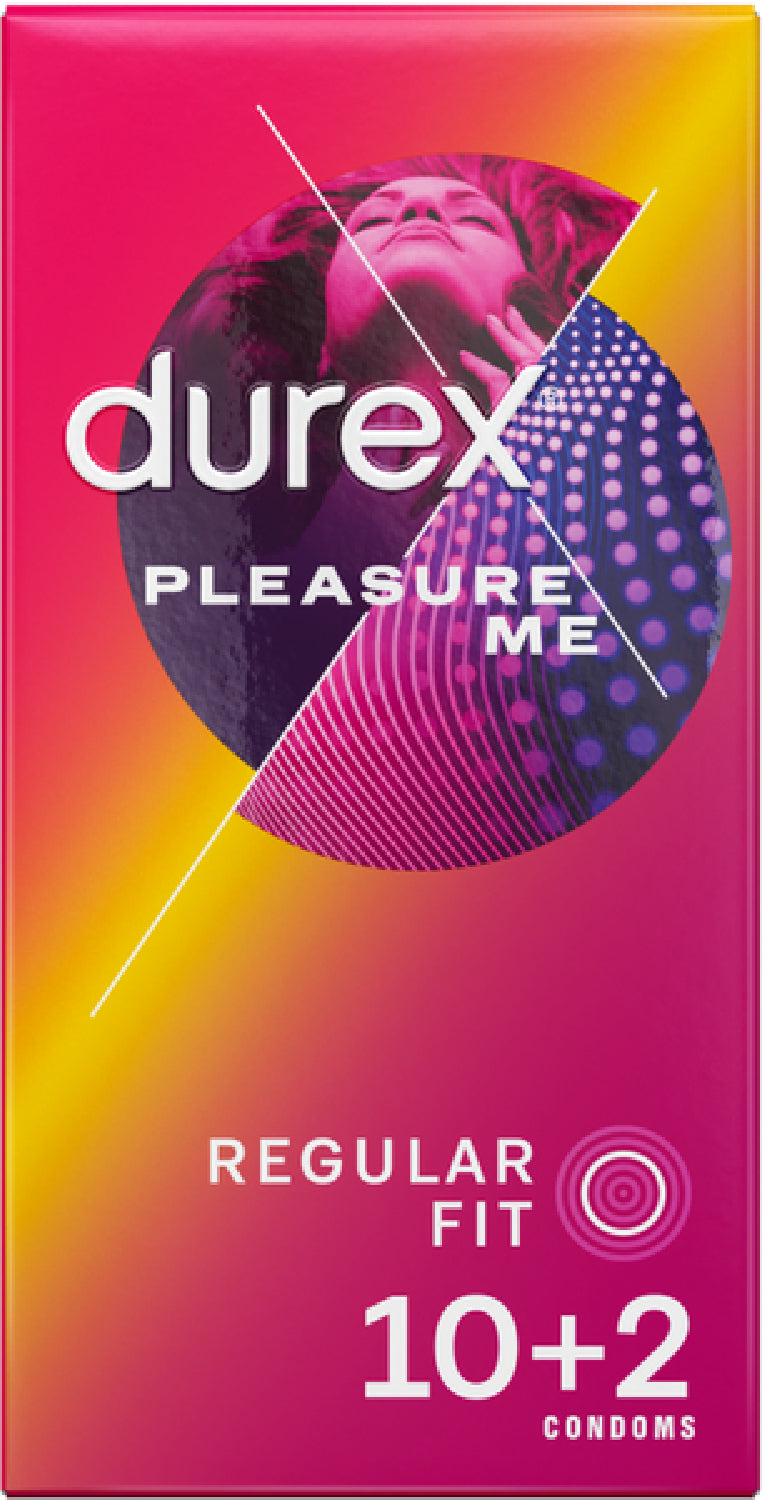 Pleasure Me Latex Condoms 10's 2 Free