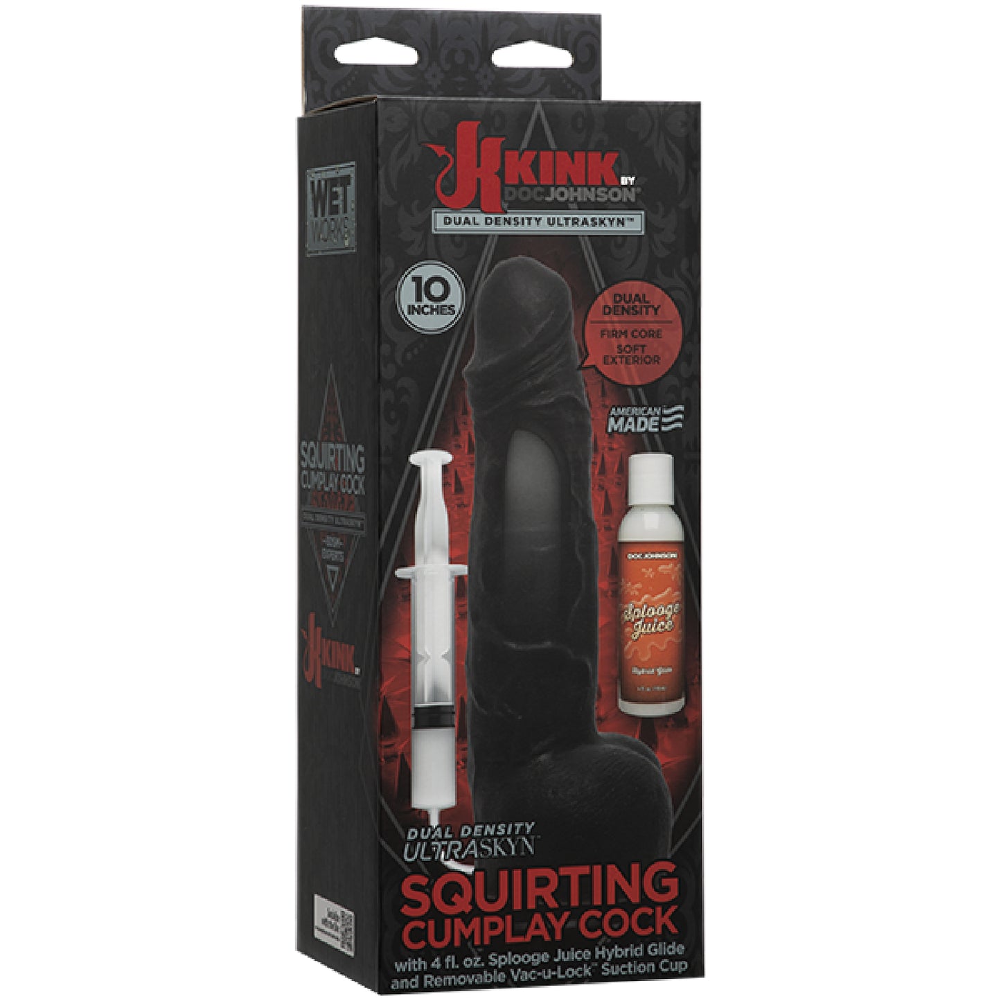 10" Dual Density Ultraskyn Squirting Cumplay Cock - Buy Condoms Online in Australia | Buy Glass Sex Toys in Australia
