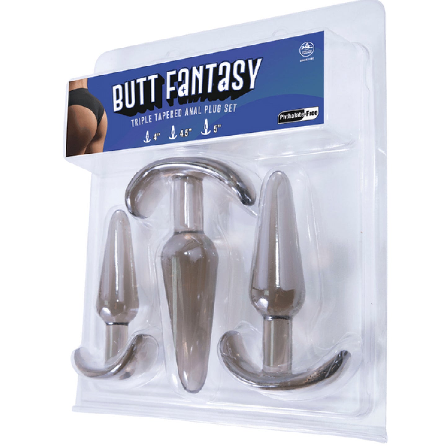 Butt Fantasy - Triple Tapered Anal Plug Set - Best Anal Toys in Australia | Bullet Vibrators in Australia