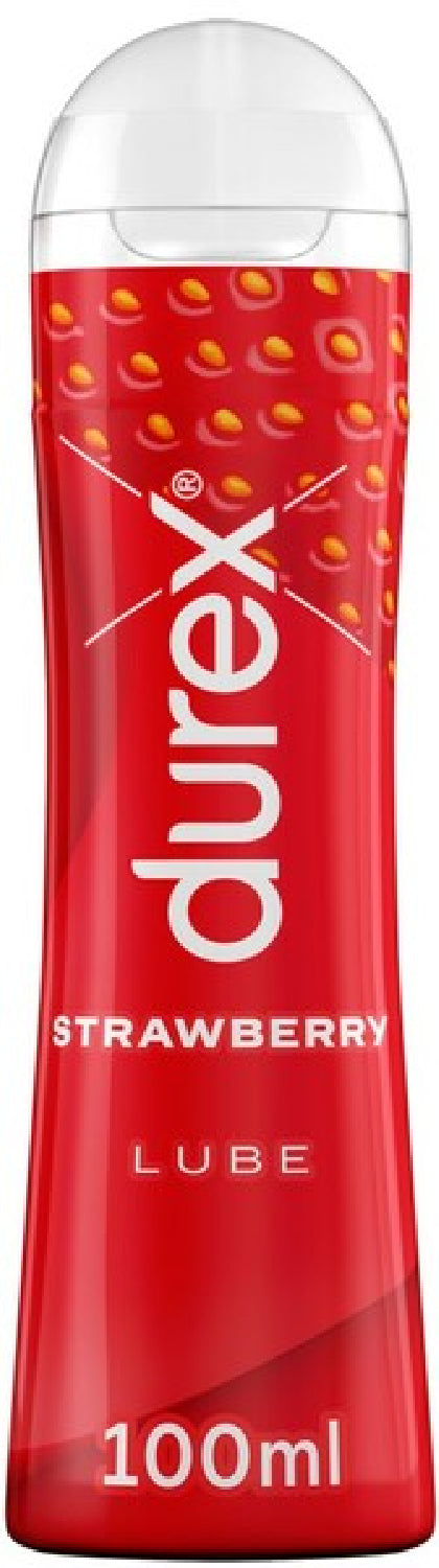 Strawberry Lube 100mL - Strap Ons in Australia | sex hygiene products Australia