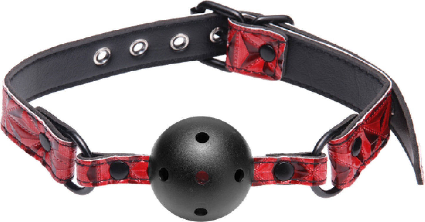 Crimson Tied Breathable Ball Gag - fetish gear Australia | Buy Sex Swings in Australia