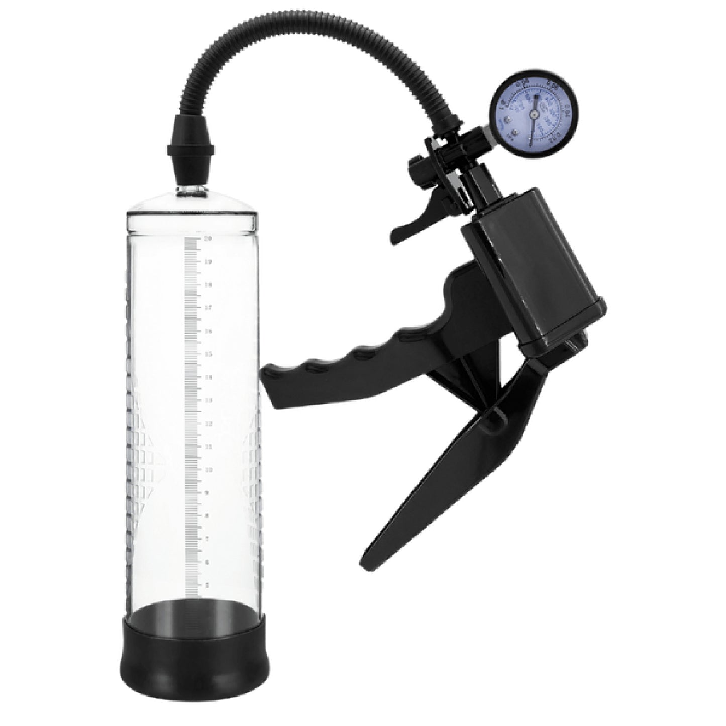 Vaczilla X10 Trigger Gauge Hand Grip Penis Pump - Best Anal Toys in Australia | Fetish Gear Australia