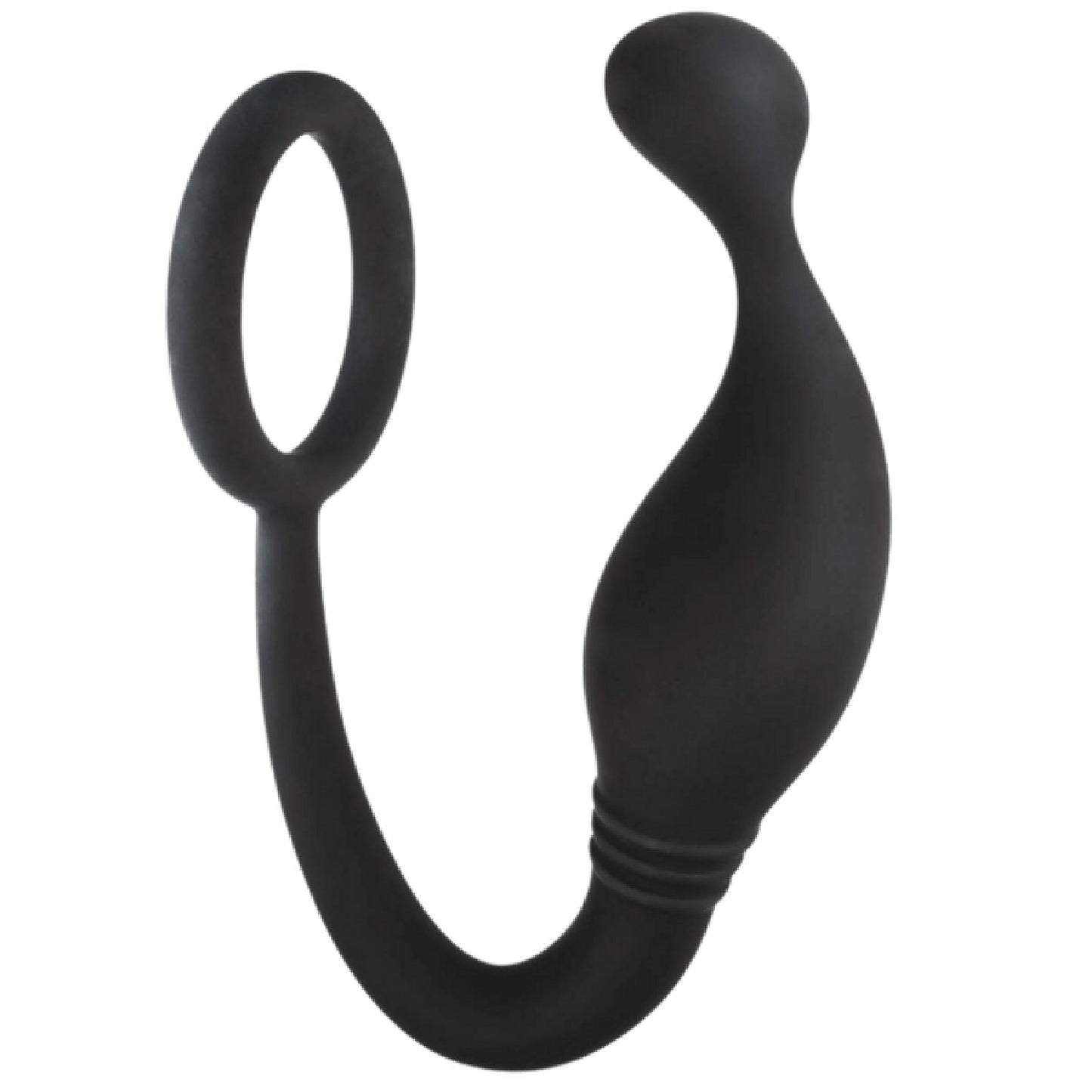 Prostate Plug with Love Ring - 4"