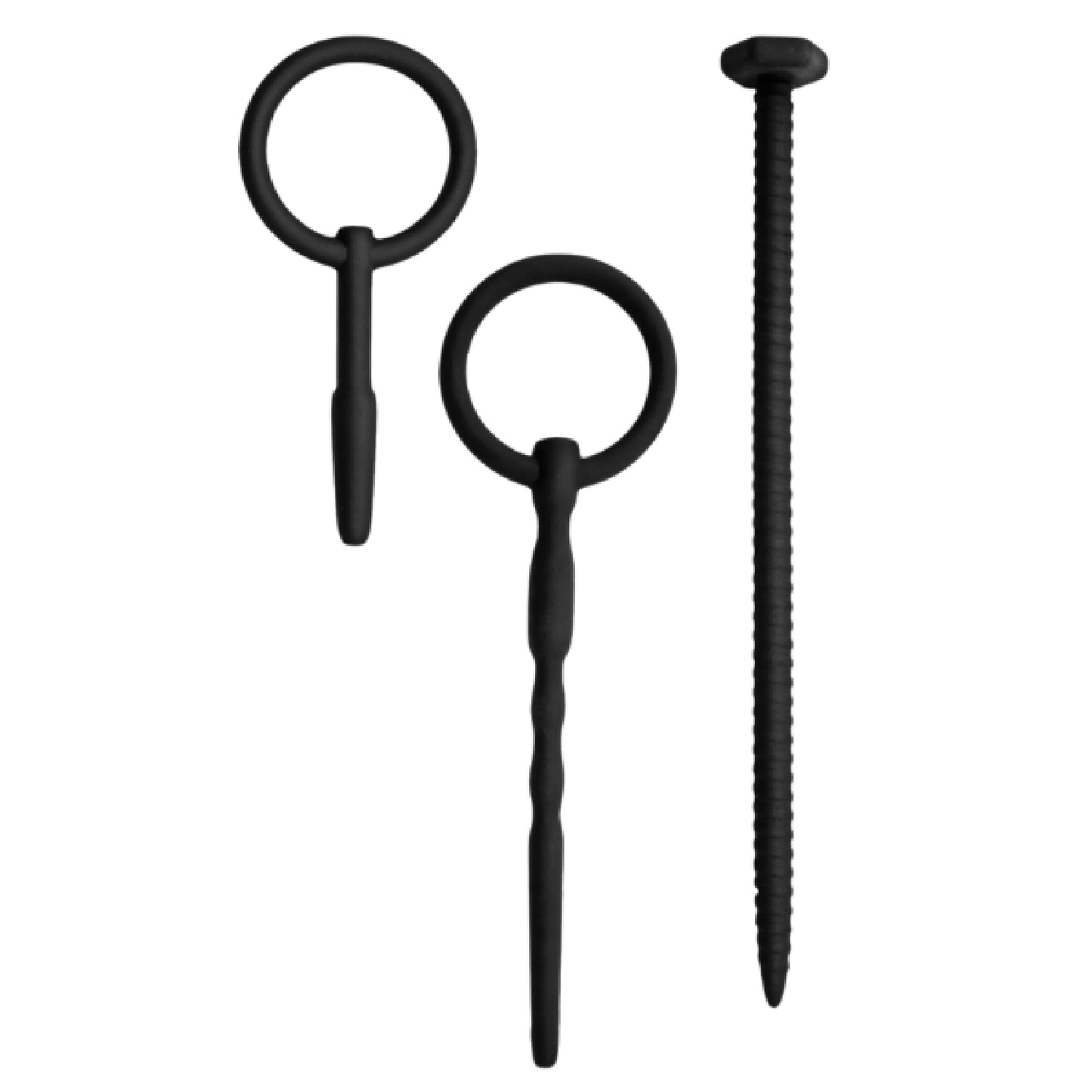 Silicone Urethal Sounding Kit - Screw - Buy Bondage Gear in Australia | female strap ons Australia