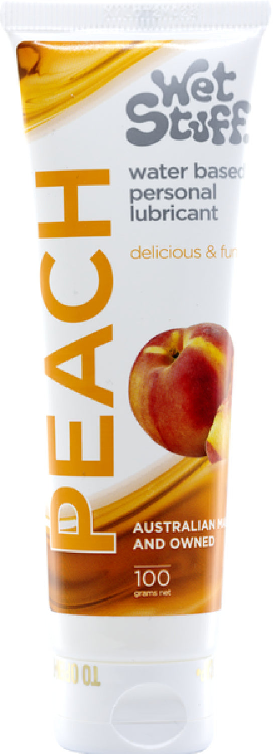 Wet Stuff Peach - Tube - dildos Australia | Sex Hygiene Products in Australia