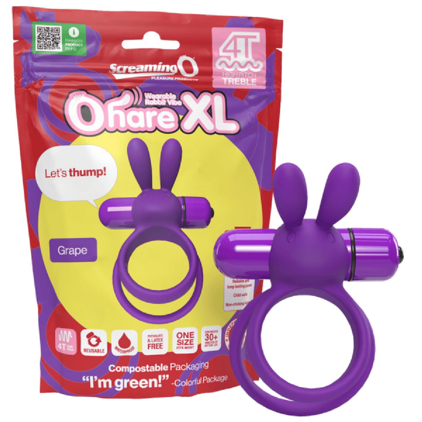 Ohare XL 4T High Pitch Treble - sex toys for couples Australia |