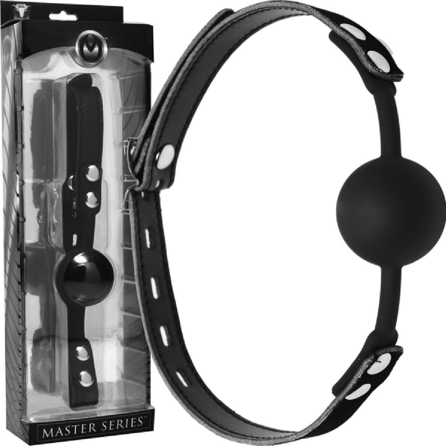 Premium Hush Locking Silicone Comfort Ball Gag - adult store onli