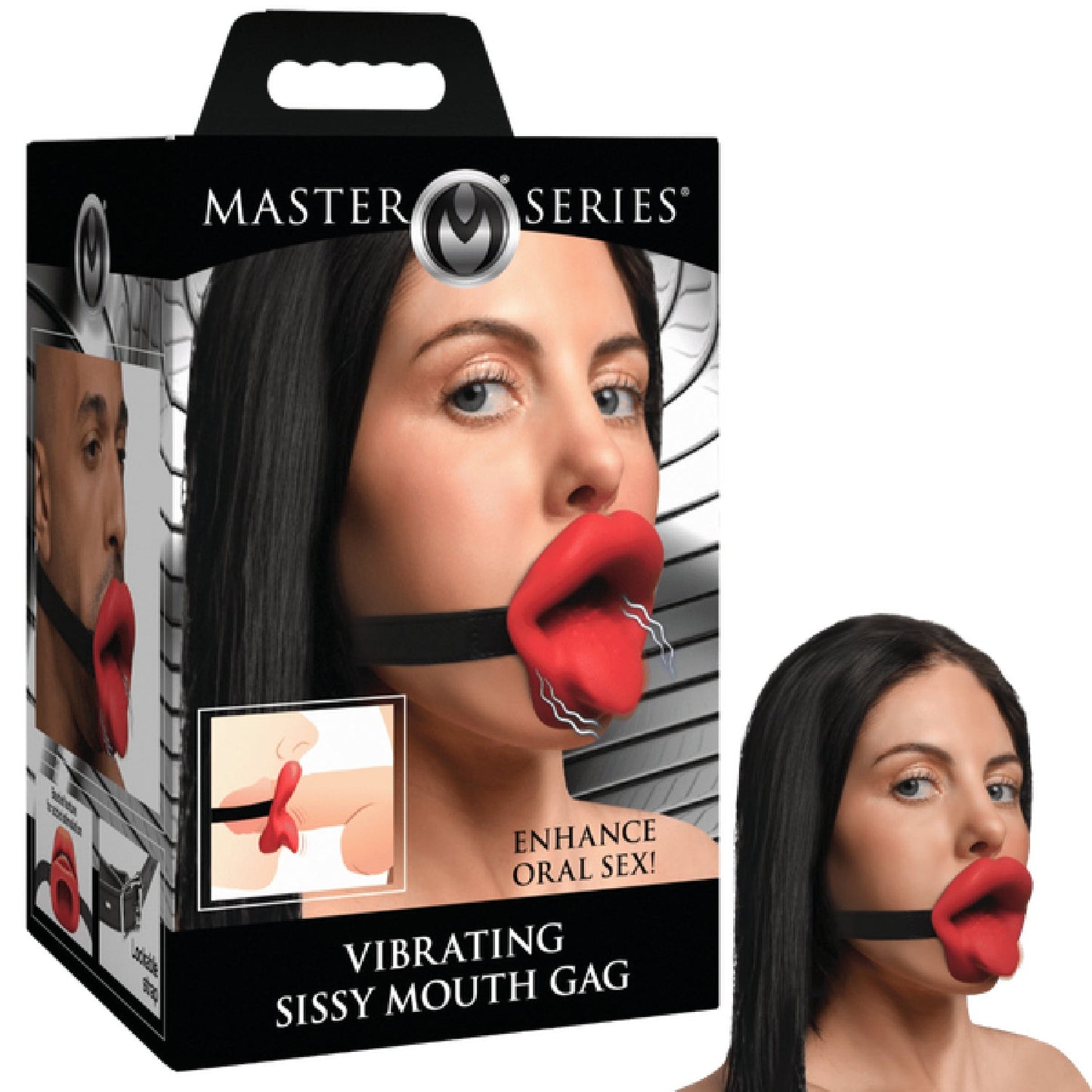 Vibrating Sissy Mouth Gag - vibrators Australia | Male Strap Ons