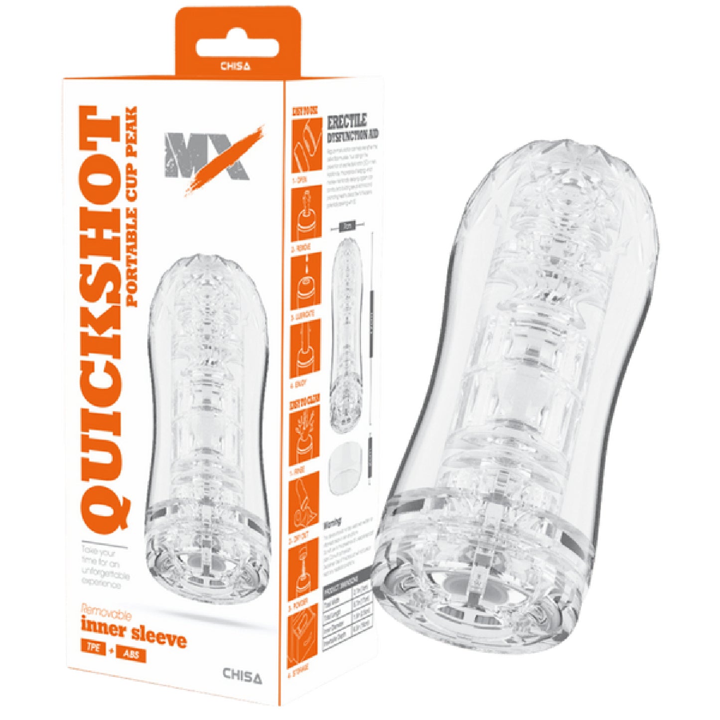 Quickshot Portable Cup Peak - Buy Bondage Gear in Australia | sex lubes Australia