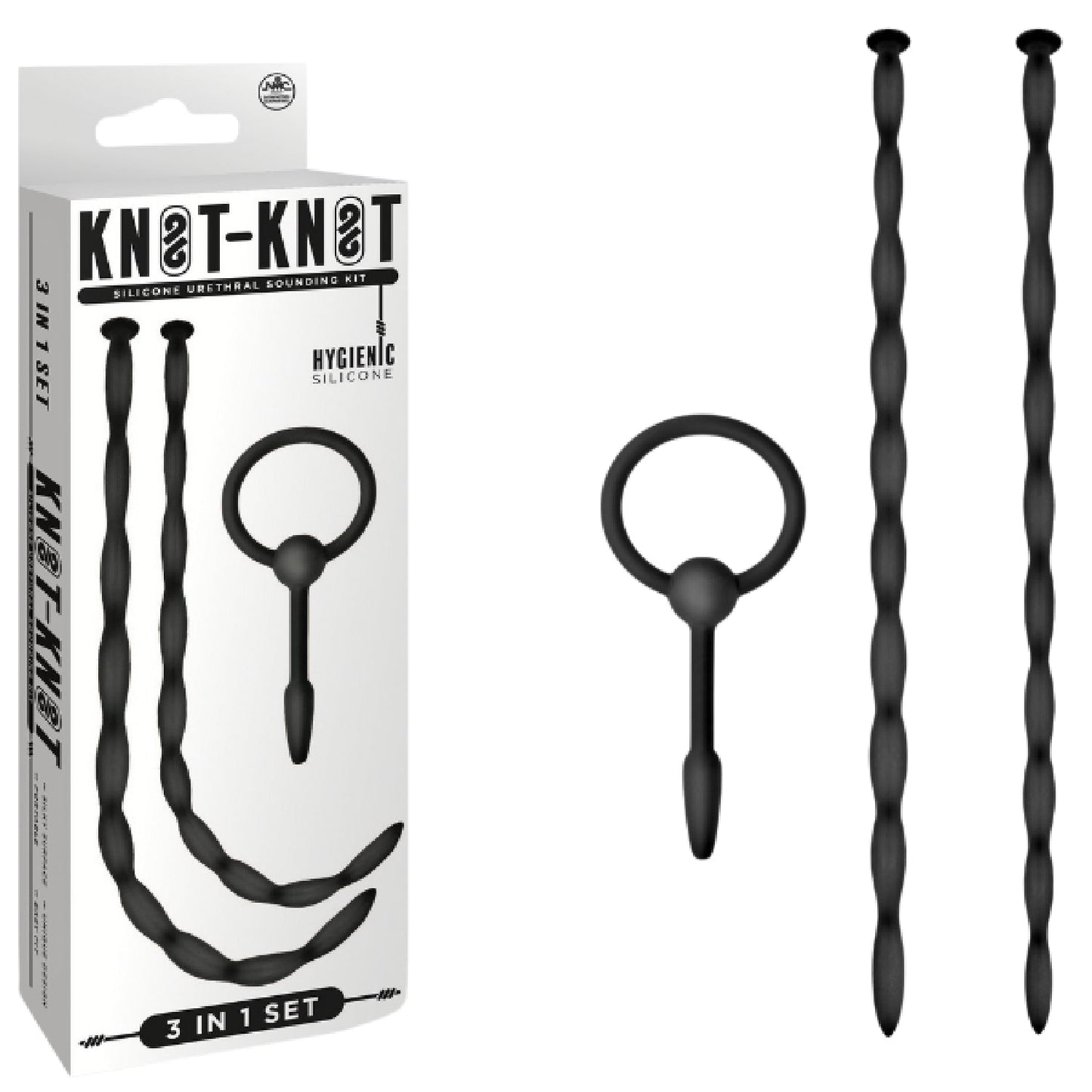 Silicone Urethal Sounding Kit - Twist - adult store online Austra