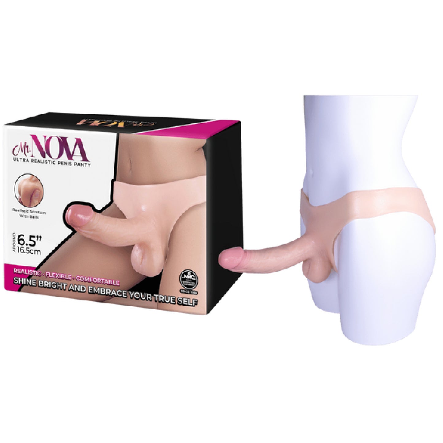 Ultra Realistic 6.5" Penis Panty - fetish gear Australia | Strap Ons in Australia