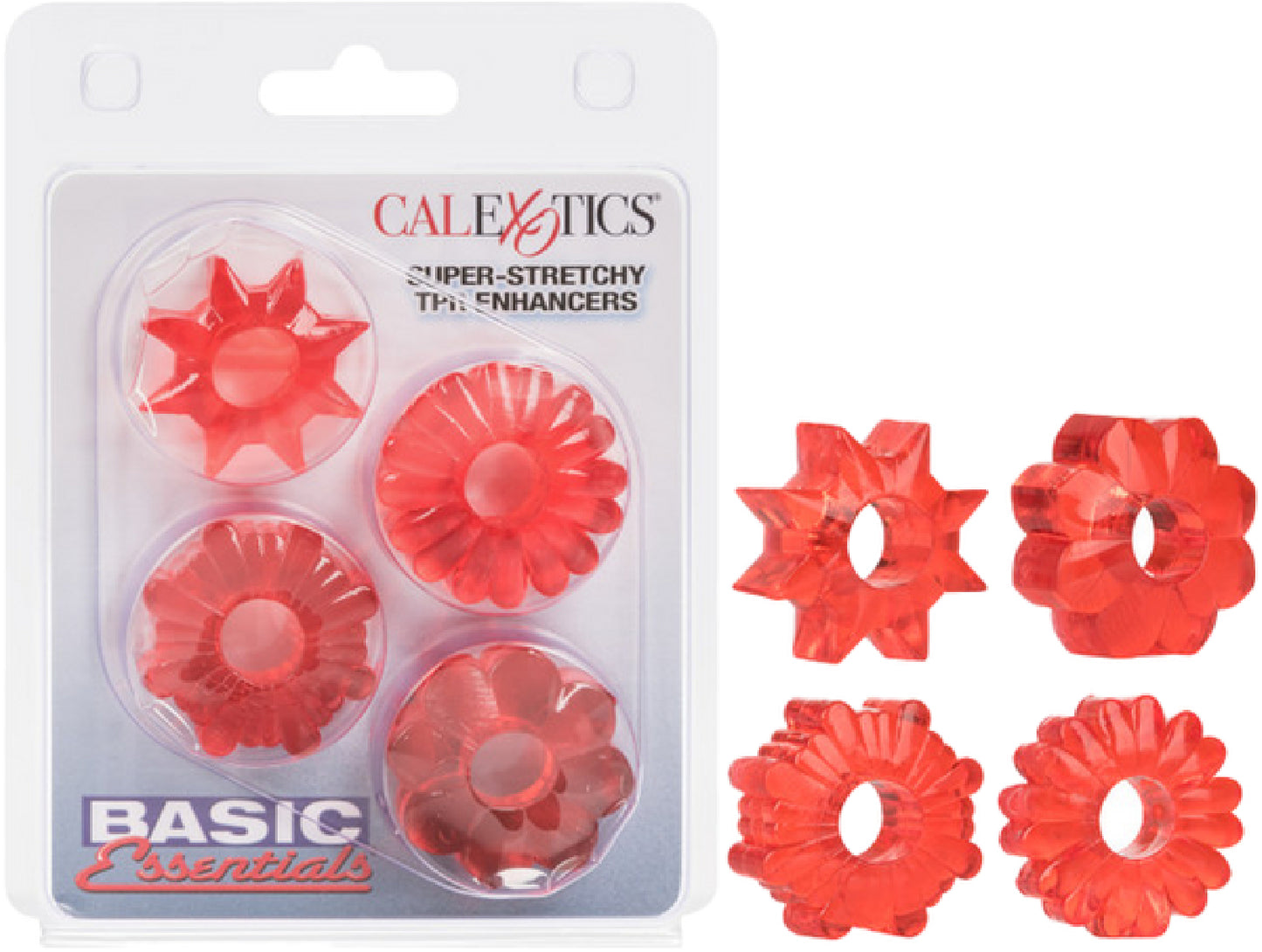 Basic Essentials Super-stretchy TPR Enhancers - Buy Bondage Gear in Australia | online sex shop Australia
