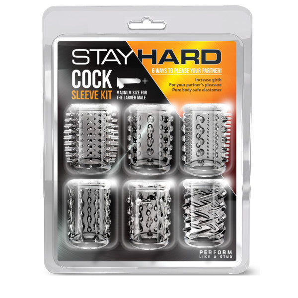 Stay Hard - Cock Sleeve Kit - vibrators Australia | sex swings Au