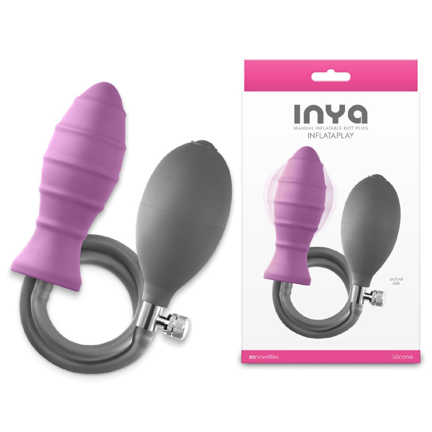 INYA InflataPlay - Pink - sex toys for couples Australia | Penis Pumps in Australia