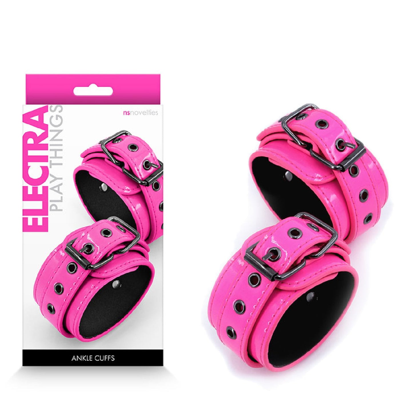 Electra Ankle Cuffs - Pink - sex toys online | Buy Sex Swings in