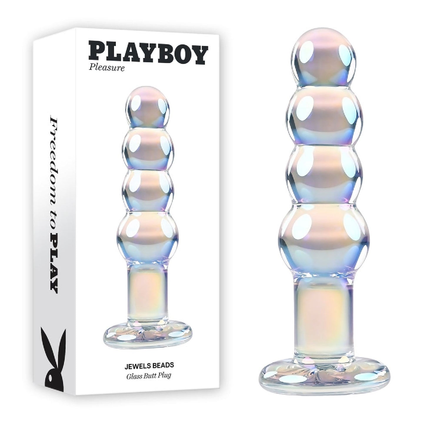 Playboy Pleasure JEWELS BEADS - glass sex toys Australia | Buy Co