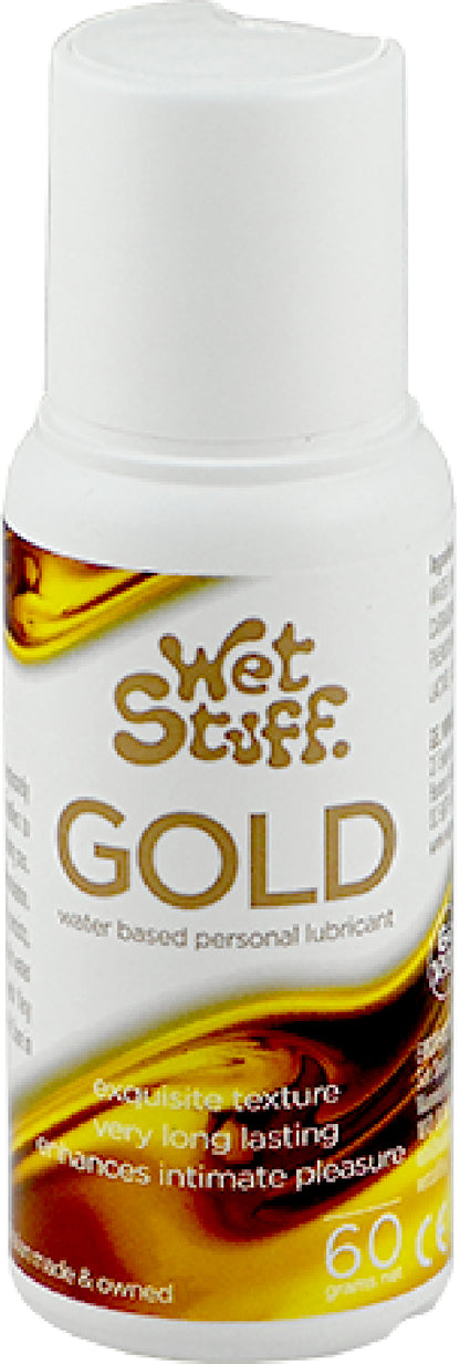 Wet Stuff Gold - Tube - sex lubes Australia | Female Strap Ons in