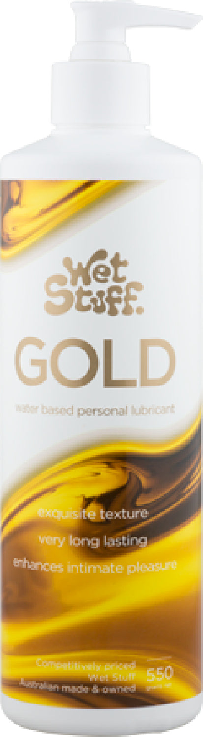 Wet Stuff Gold - Tube - sex lubes Australia | Female Strap Ons in