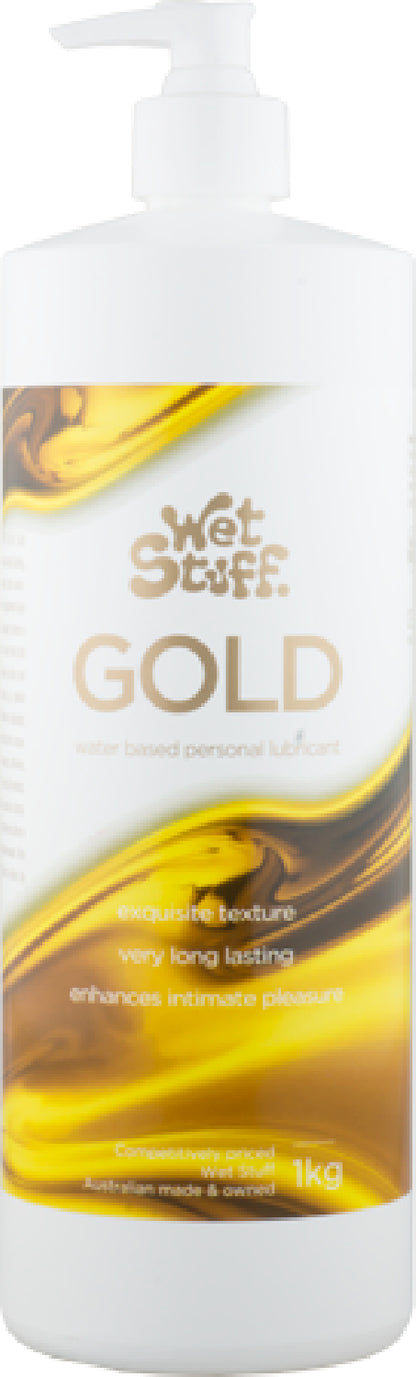 Wet Stuff Gold - Tube - sex lubes Australia | Female Strap Ons in