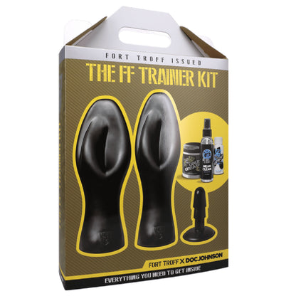 FF Trainer Kit - Black - female strap ons Australia | anal toys Australia