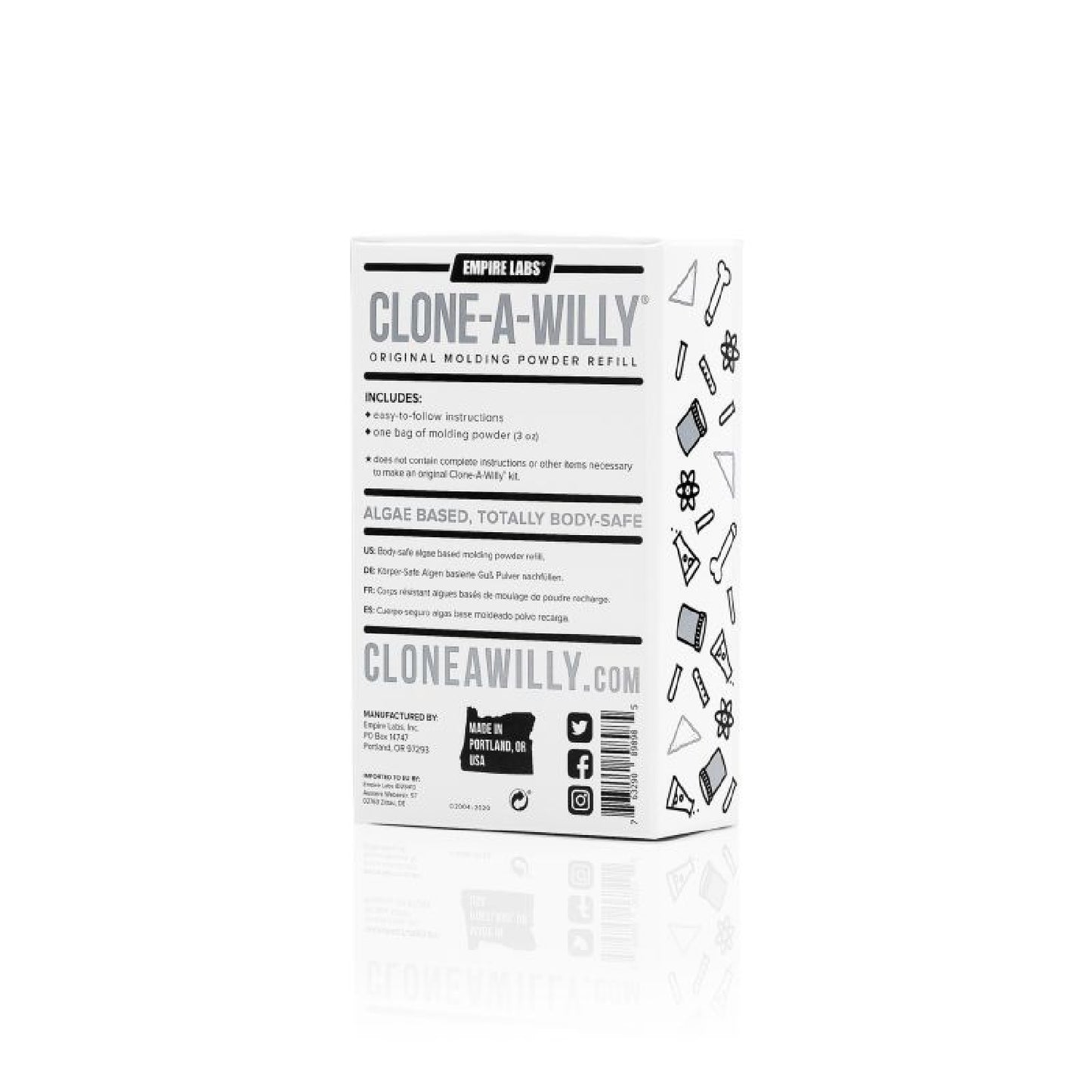 Clone A Willy Kit Molding Powder Refill 3oz Box