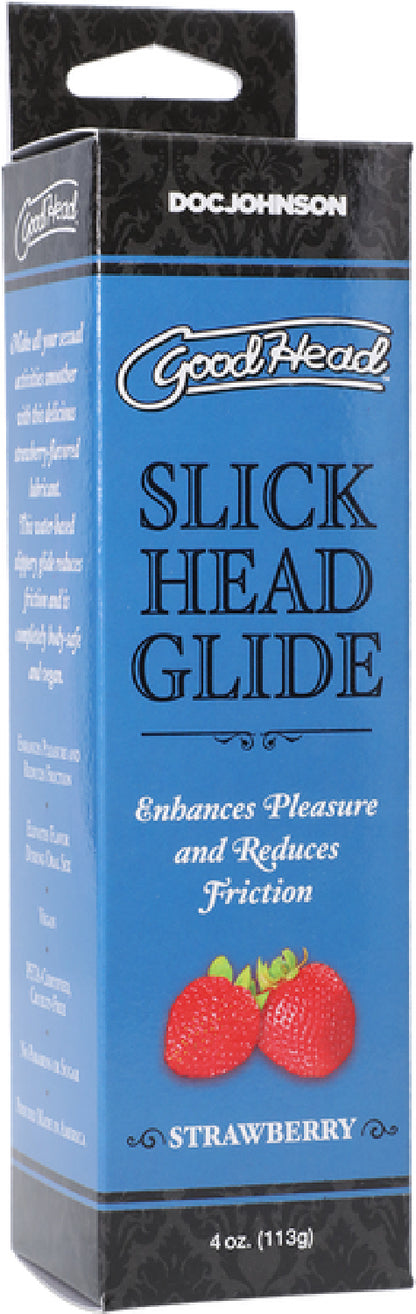 Slick Head Glide - Strawberry - 4 Oz. - sex kits sets Australia | Fetish Gear Australia