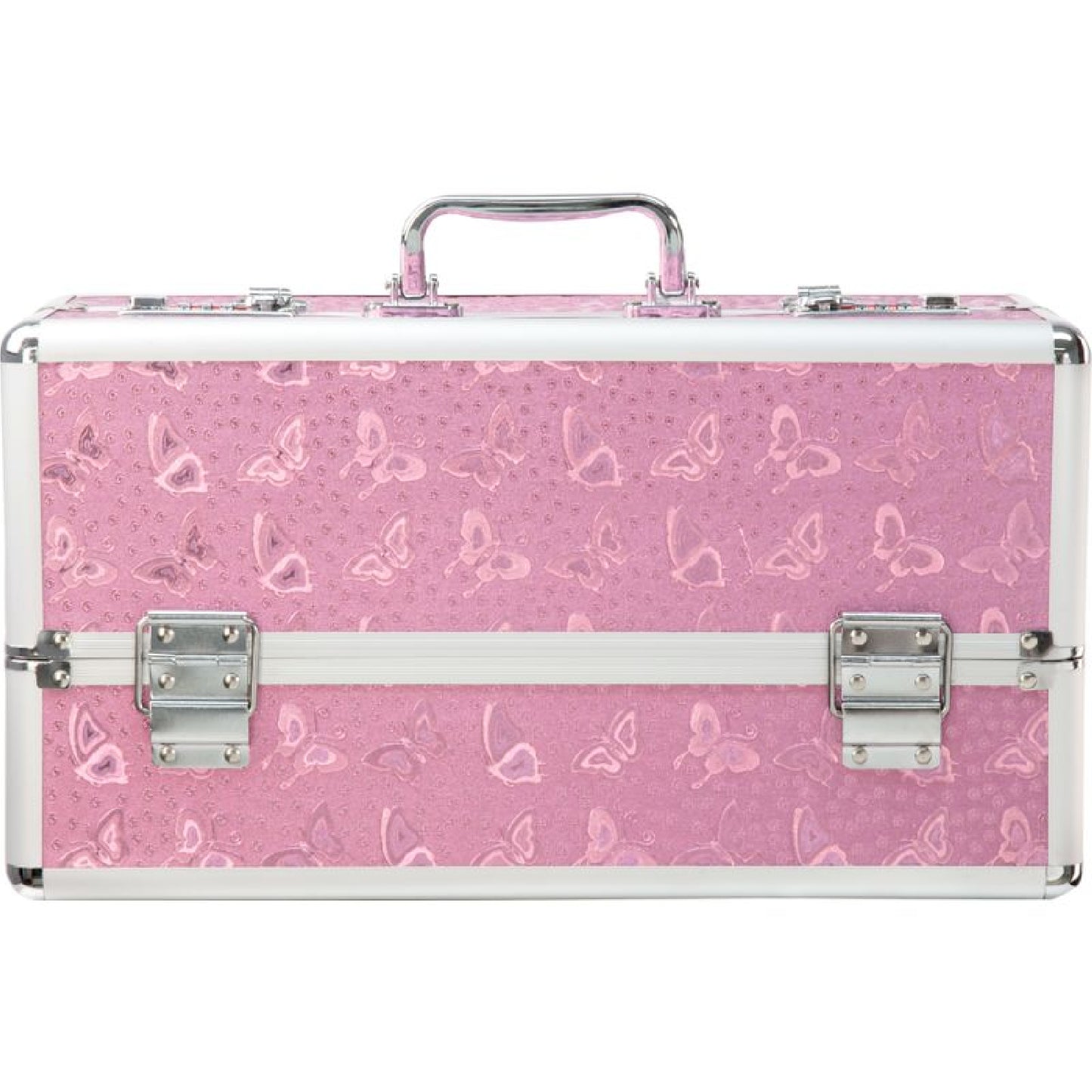 Lockable Large Vibrator Case Pink