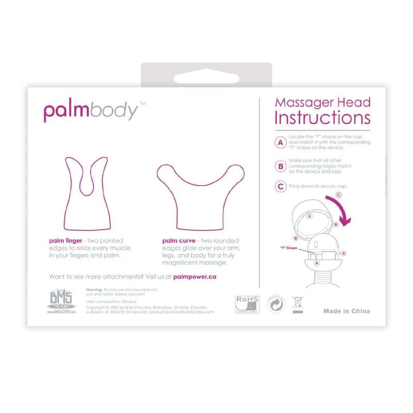 PalmBody Massager Heads