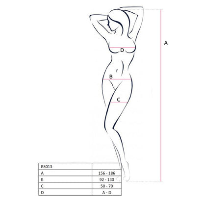 Bodystocking BS013 Black
