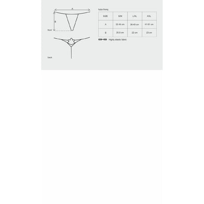 Luiza Thong Black