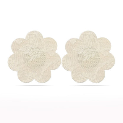 Lace Heart and Flower Nipple Pasties Twin Pk