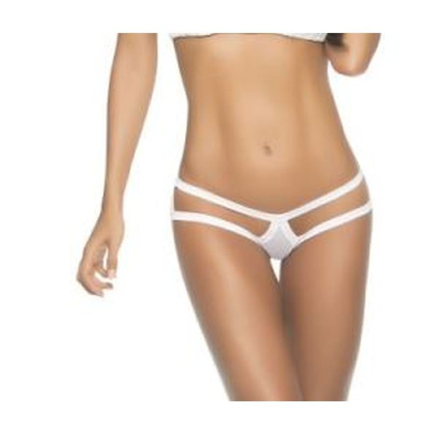 Cage Pantie Black