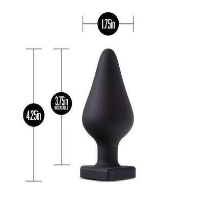 Temptasia Fuck Me Butt Plug Black