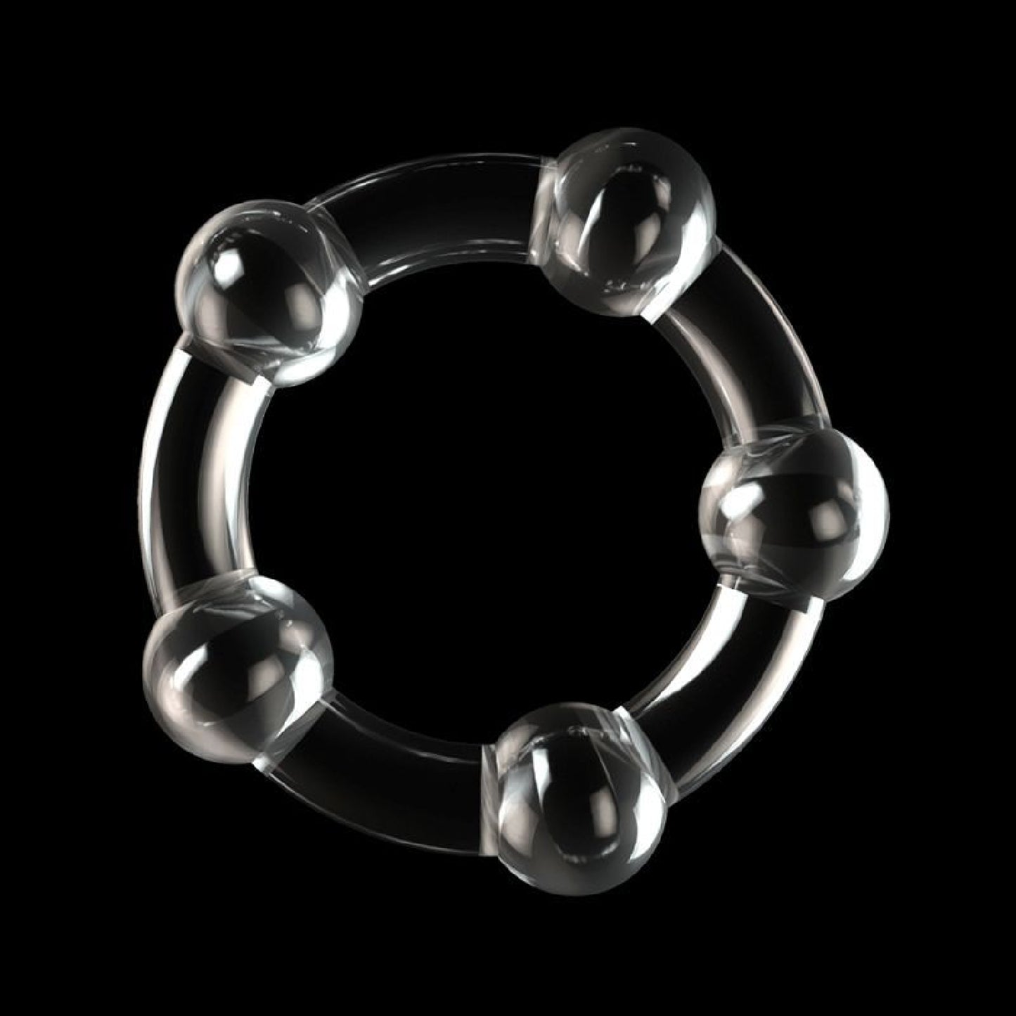 Triple Beaded Donut Ring Set