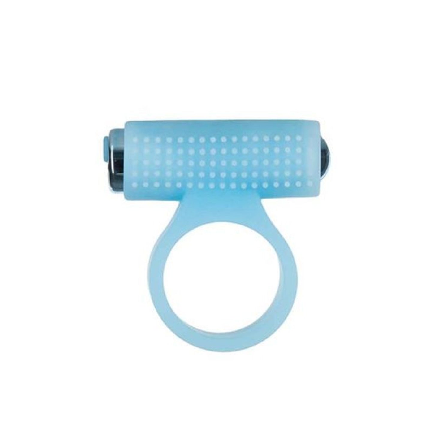 Power Bullet Cosmic Cock Ring w Bullet Glow in the Dark