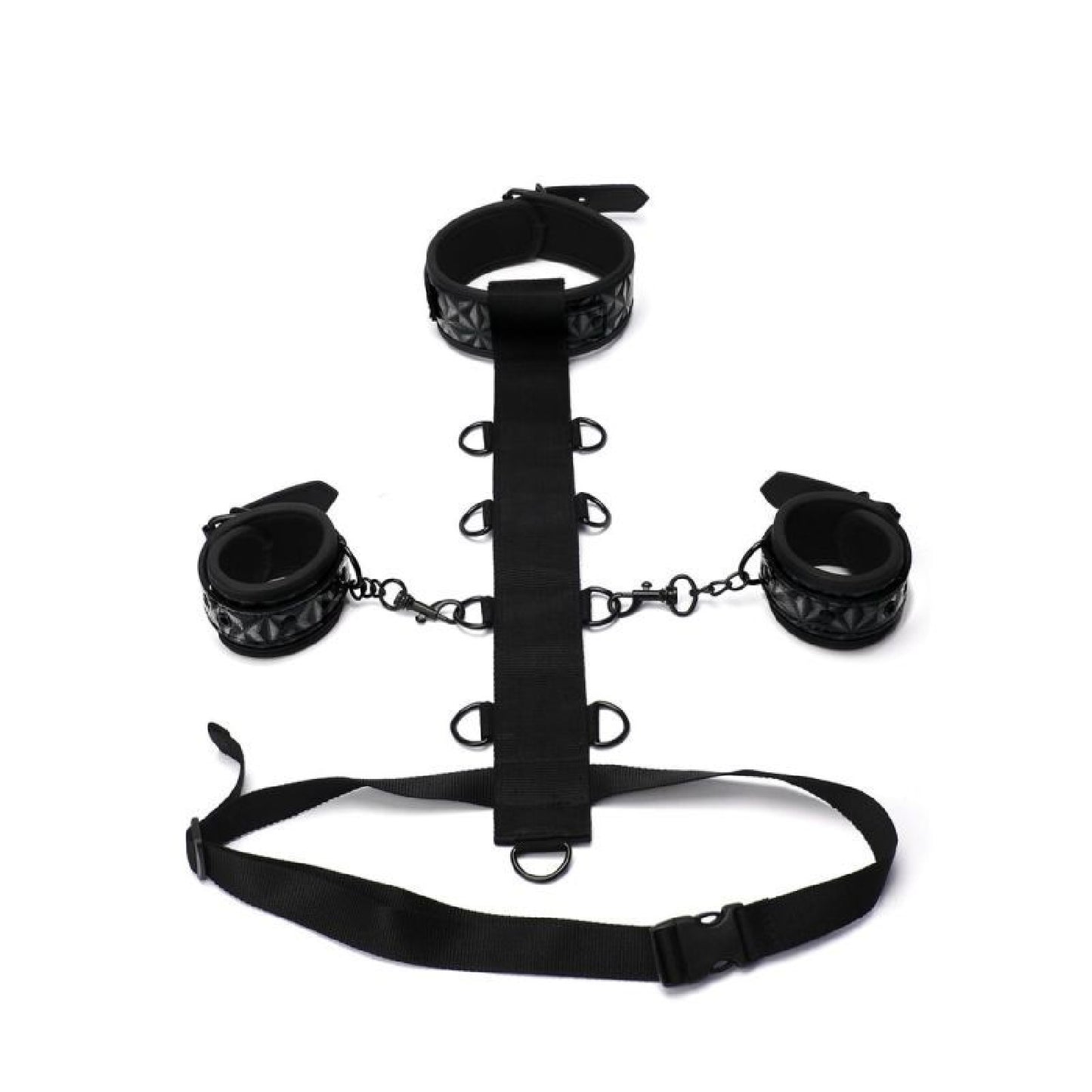 Whip Smart Diamond Body Restraint 3 Pc Set Black