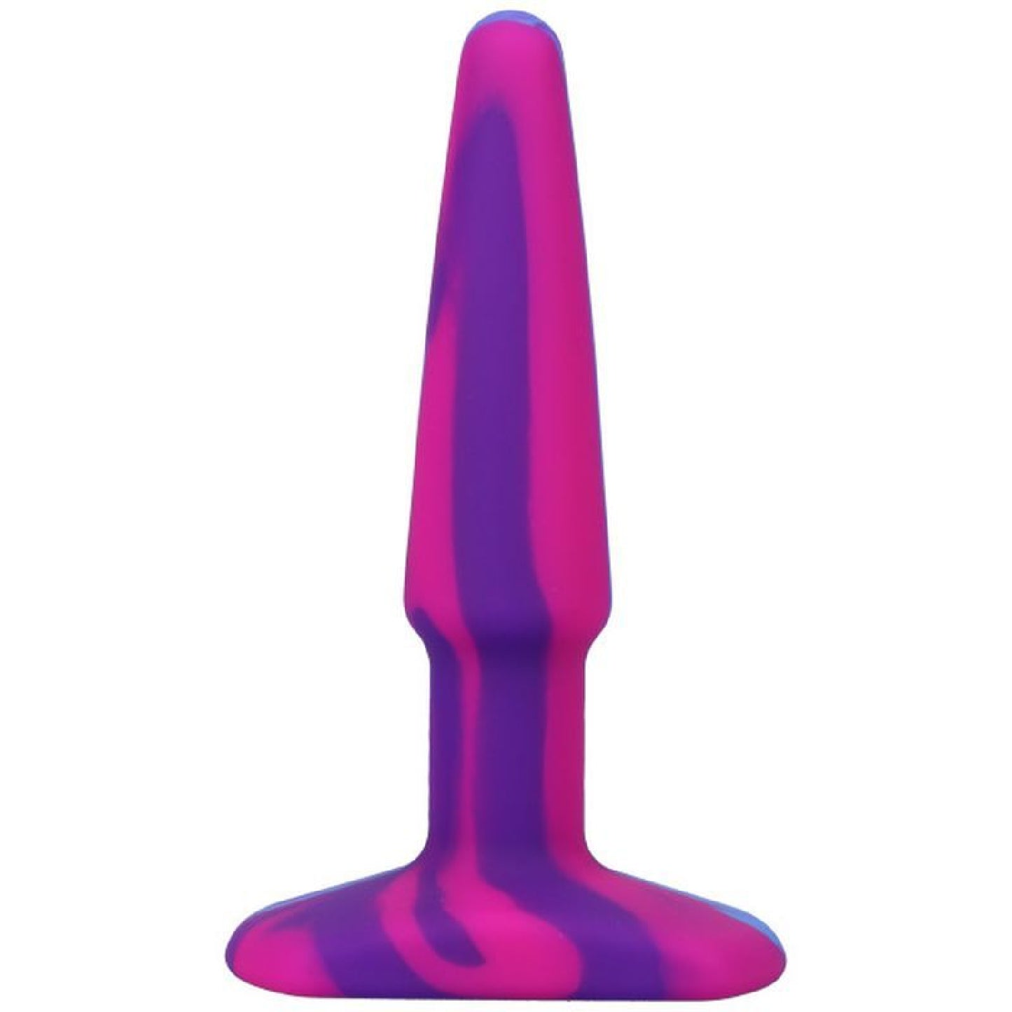 Groovy Silicone Anal Plug 4in Berry
