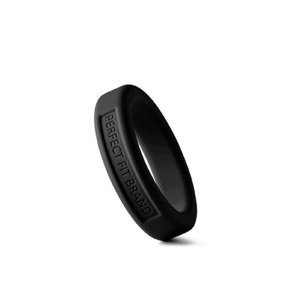 Classic Silicone Medium Stretch Penis Ring 36mm Black
