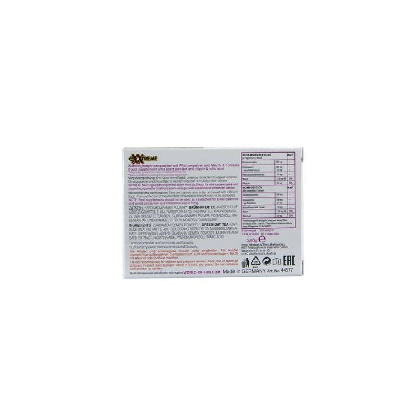 Exxtreme Libido Pills Woman 10 Pc
