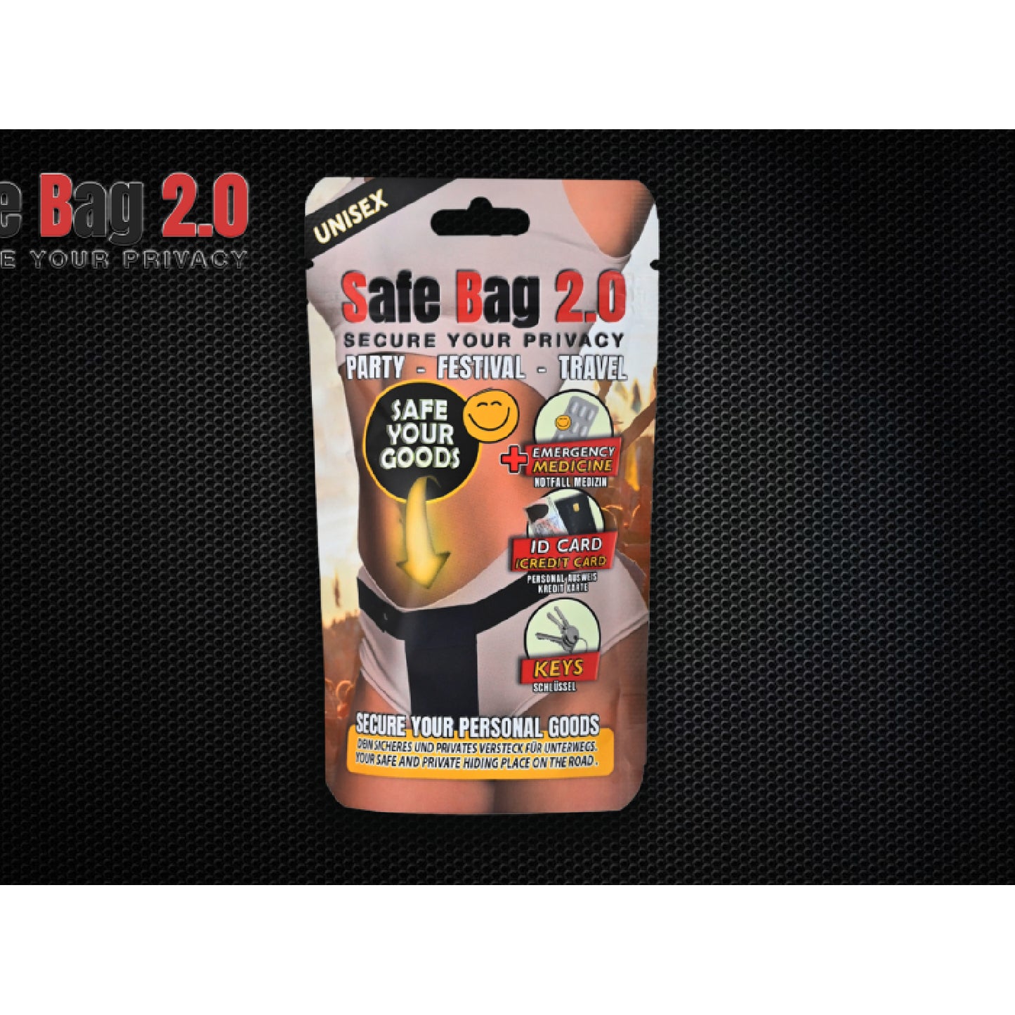 Safe Bag 2.0 Black Large