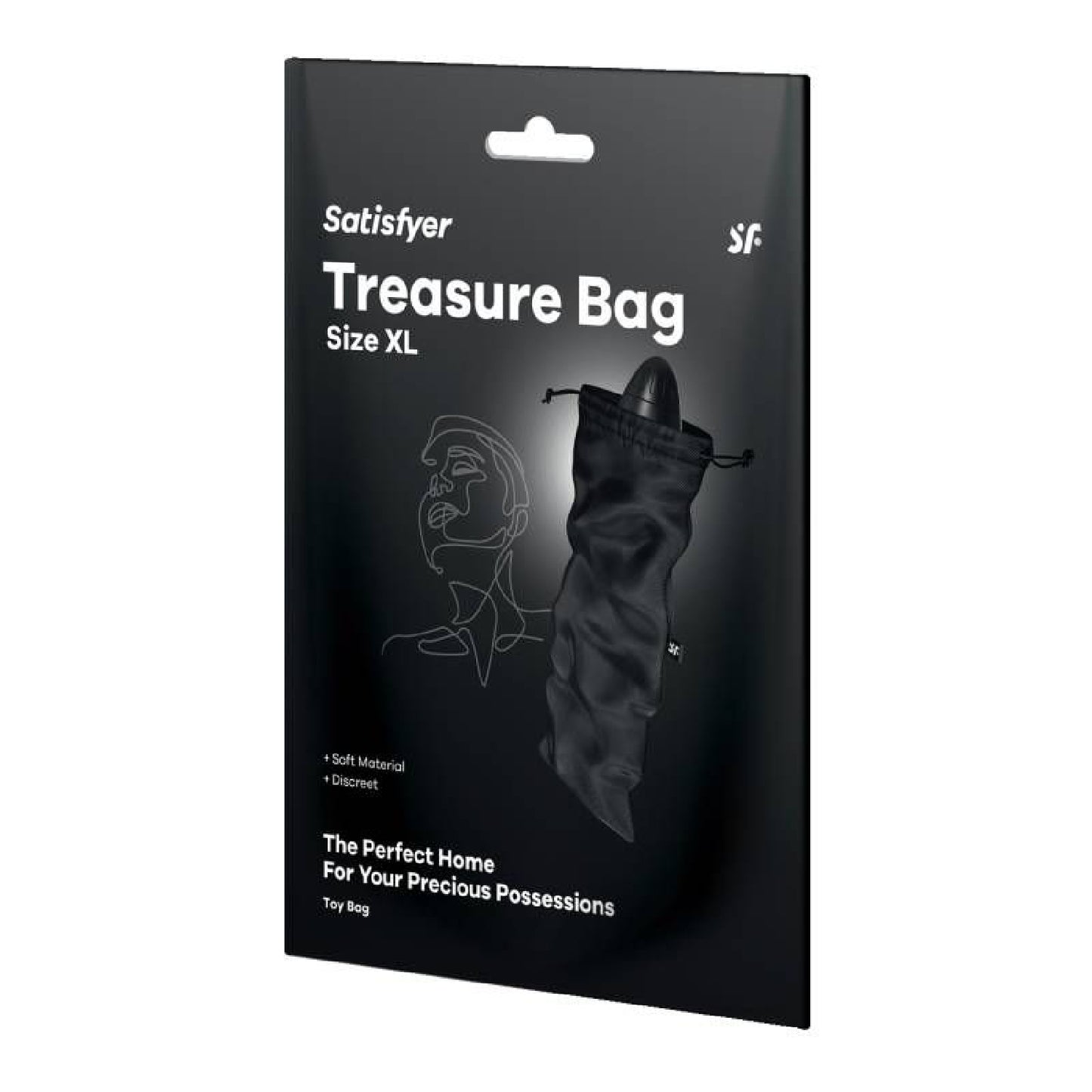 Treasure Bag Black Extra Large