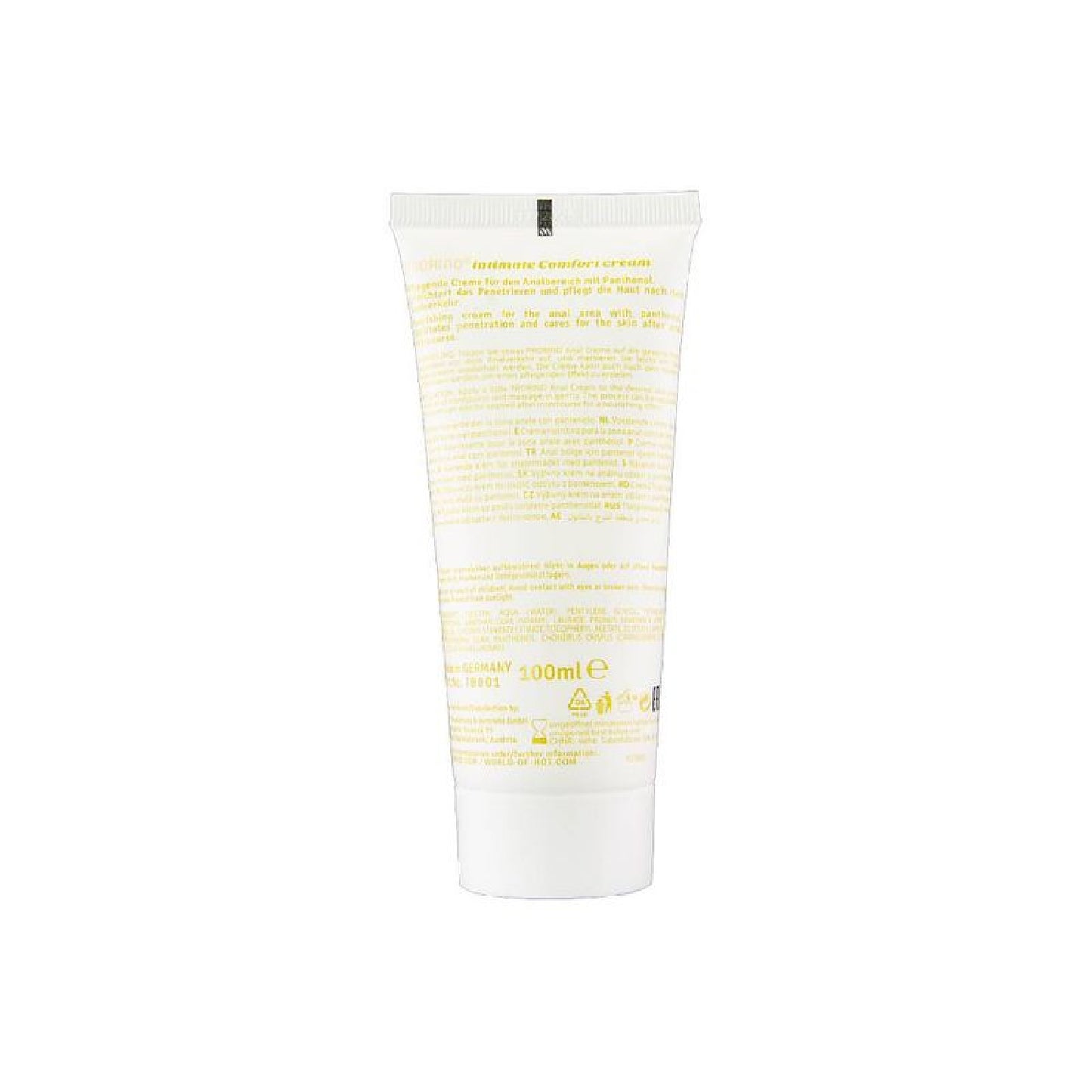 PRORINO Unisex Sensitive Anal Comfort Cream 100ml