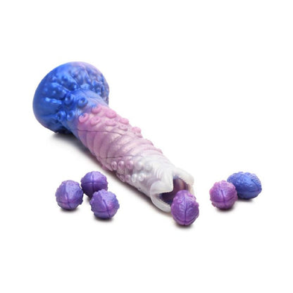 Tenta-Queen Ovipositor Silicone Dildo with Eggs