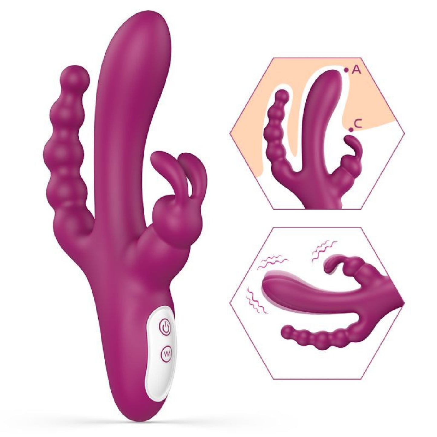 Joker Triple Ecstasy Vibrator