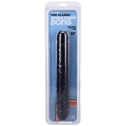 The Classic Jr. Veined Double Header - 12" (Black)