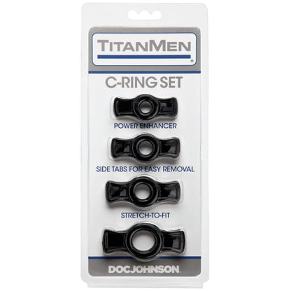 Cock Ring Set (Black)