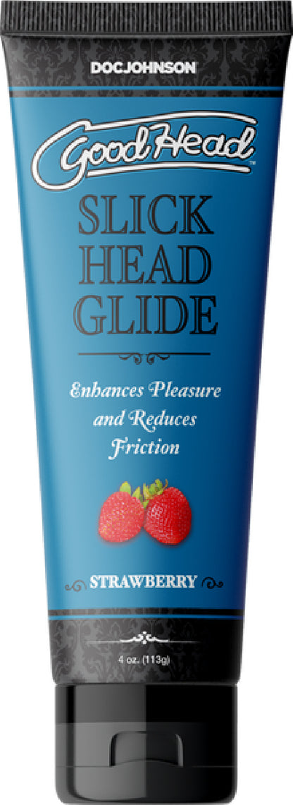 Slick Head Glide - Strawberry - 4 Oz. - sex kits sets Australia | Fetish Gear Australia